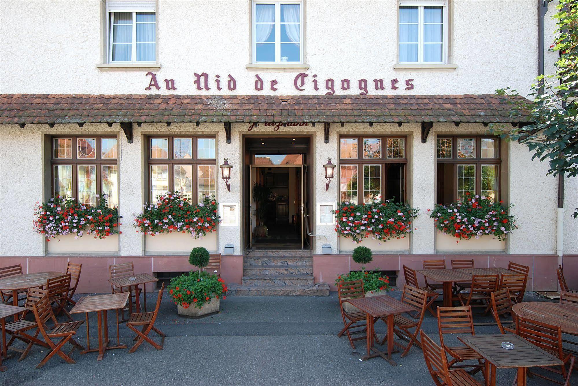 Hotel Au Nid De Cigognes Ostheim Zewnętrze zdjęcie